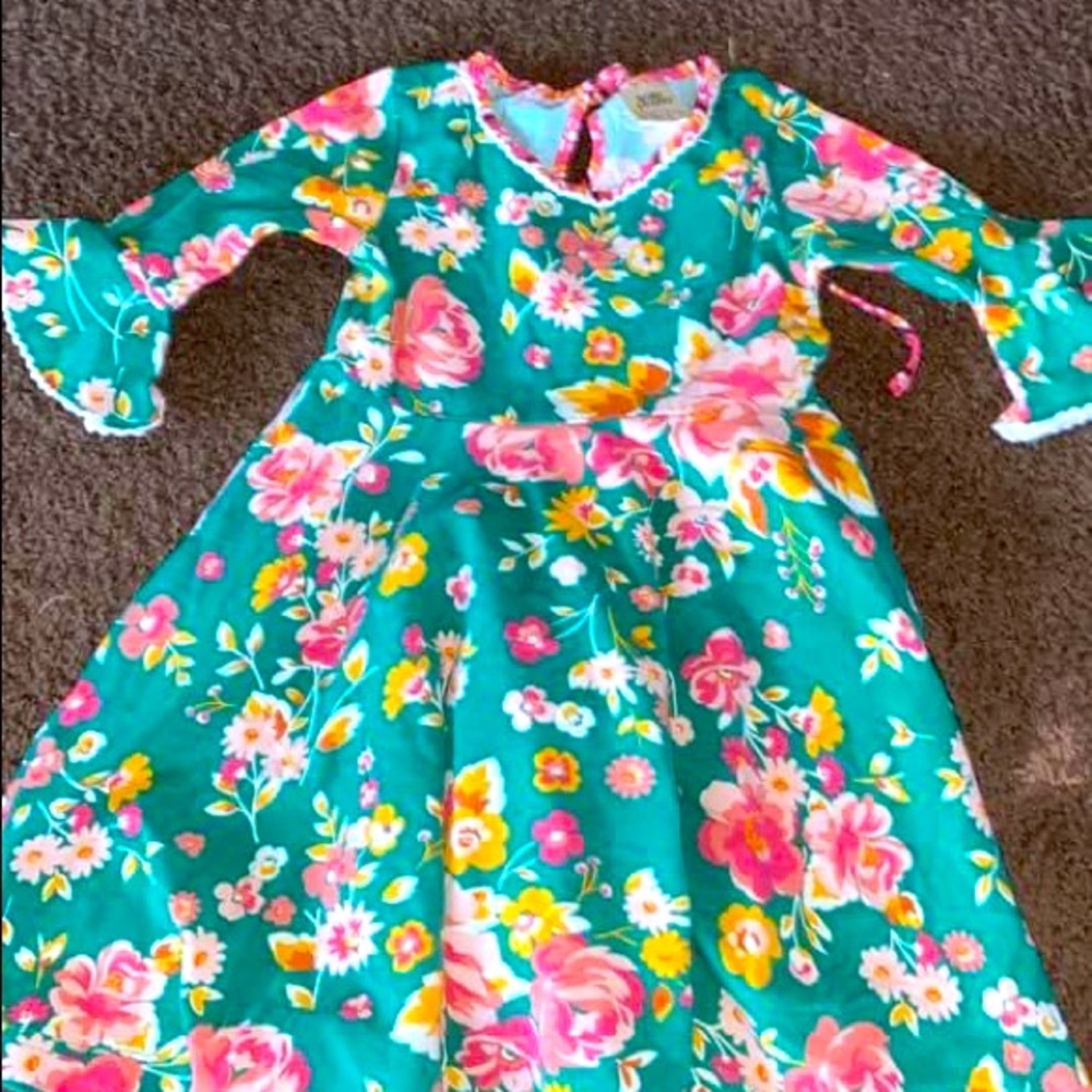 Size 2 wildflowers dress - fall perfection. - Picture 1 of 1